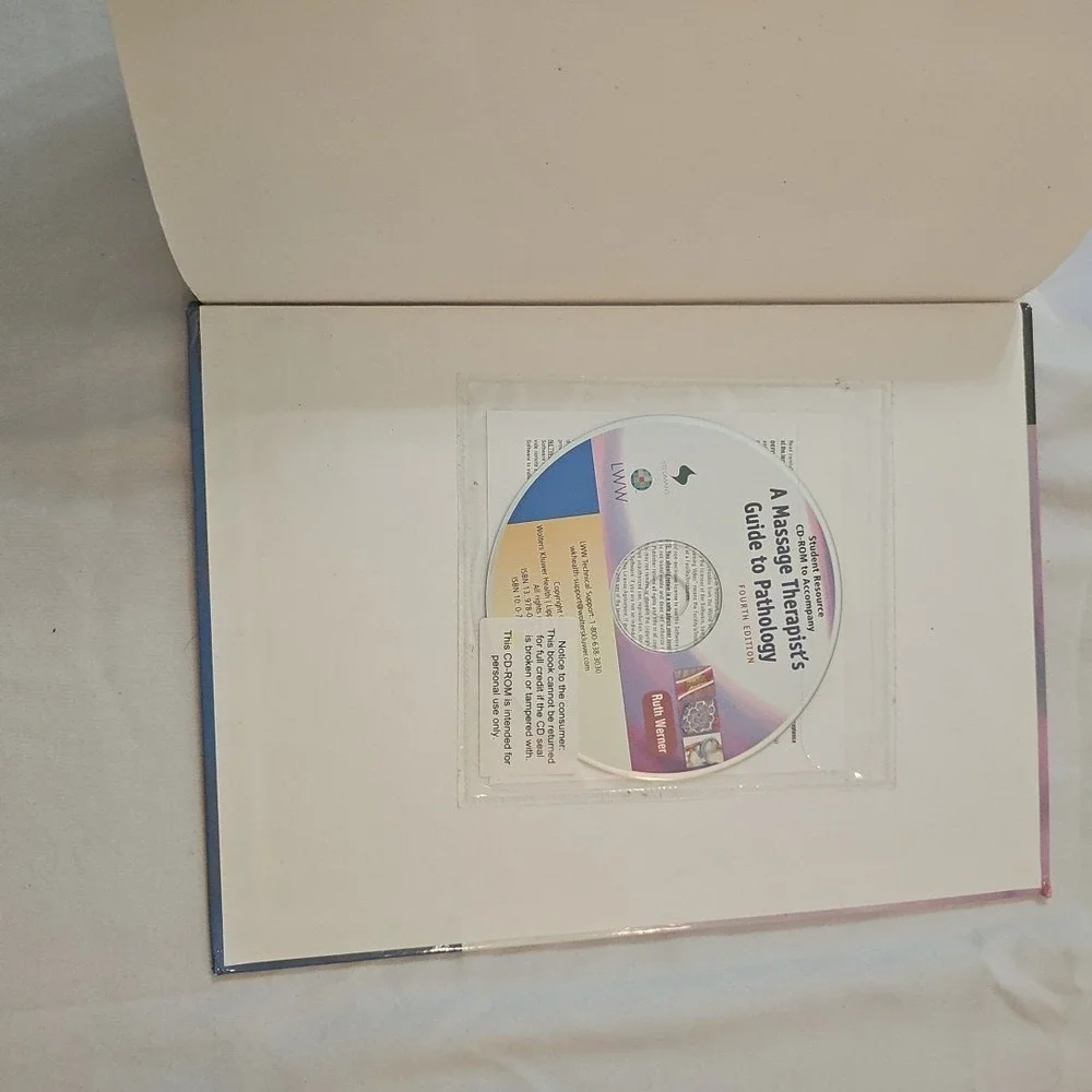 Pathology 4th ed. Ruth Werner with CD-Rom,‎ unscratched barcode *heavily marked*